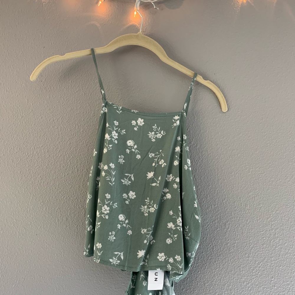 Lottie Moss (Pacsun) Floral Tank Top